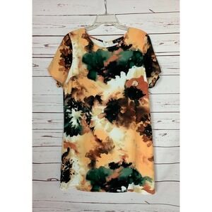 Lulu's Multicolor Abstract Dress